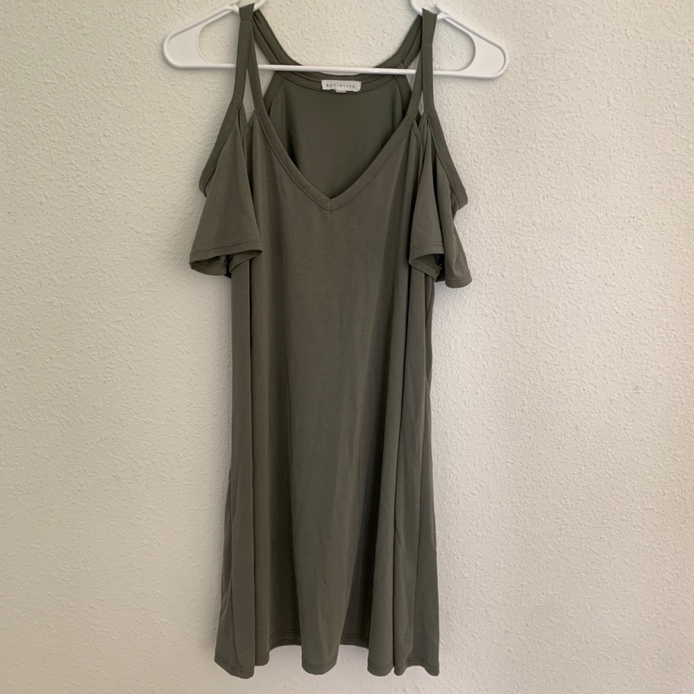 SOCIALITE green dress